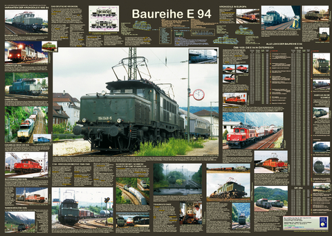 Baureihe E 94 - U Sax, F W Welter-Schultes