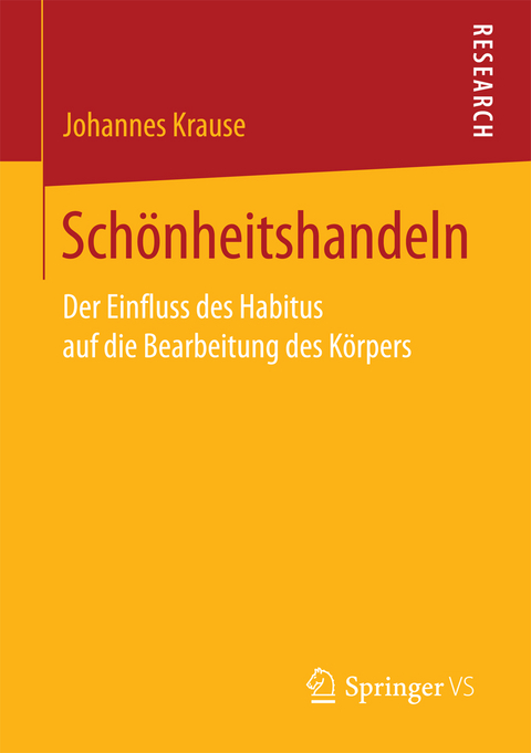 Schönheitshandeln - Johannes Krause