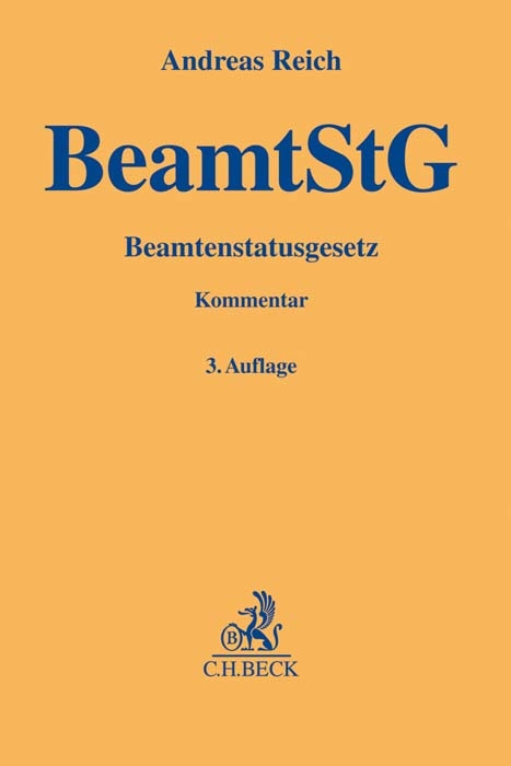 Beamtenstatusgesetz - Andreas Reich