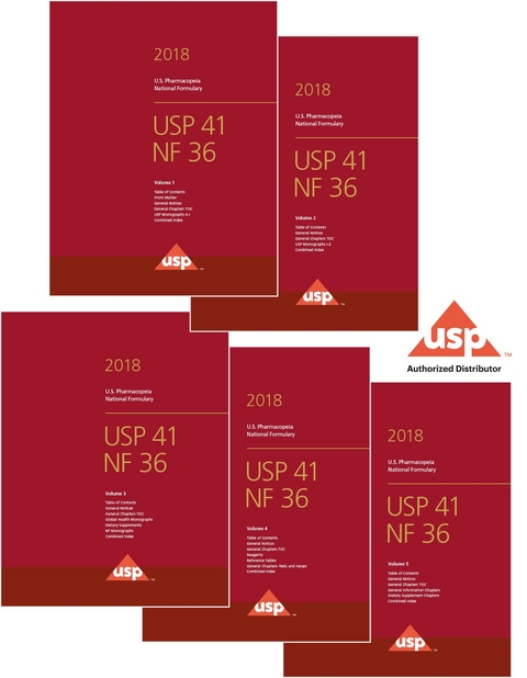 USP 41 - NF 36 The United States Pharmacopeia and National Formulary 2018