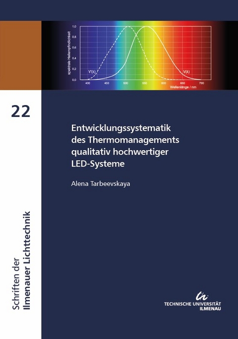 Entwicklungssystematik des Thermomanagements qualitativ hochwertiger LED-Systeme - Alena Tarbeevskaya