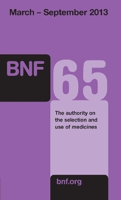 British National Formulary (BNF) 65 - 
