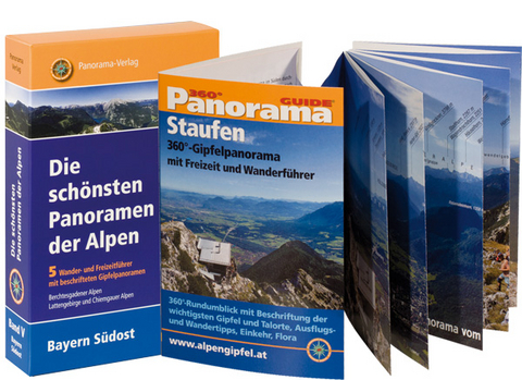 Die schönsten Panoramen der Alpen – Band V - Christian Schickmayr