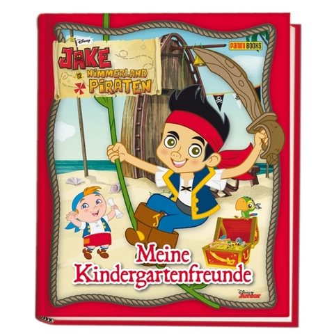 Disney Jake und die Nimmerlandpiraten Kindergartenfreundebuch - 