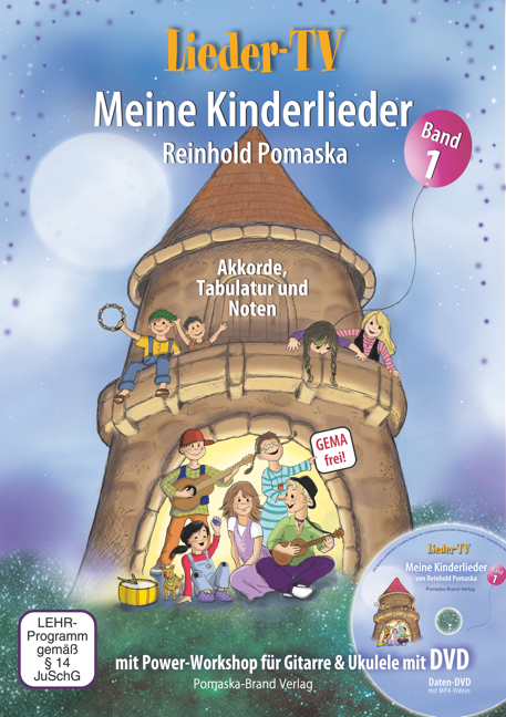 Lieder-TV: Meine Kinderlieder – Band 1 (mit DVD) - Reinhold Pomaska