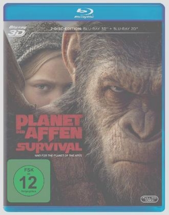 Planet der Affen: Survival 3D, 1 Blu-ray