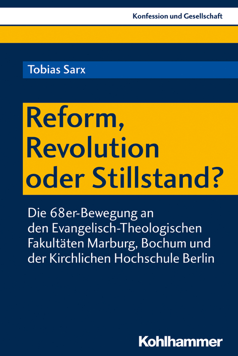 Reform, Revolution oder Stillstand? - Tobias Sarx