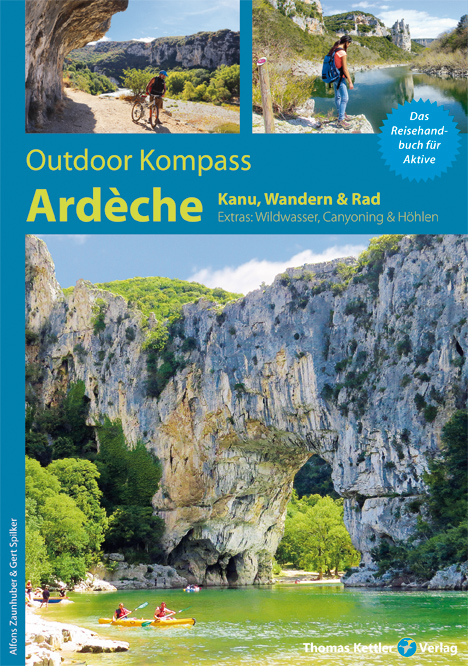 Outdoor Kompass Ardèche - Alfons Zaunhuber, Gert Spilker