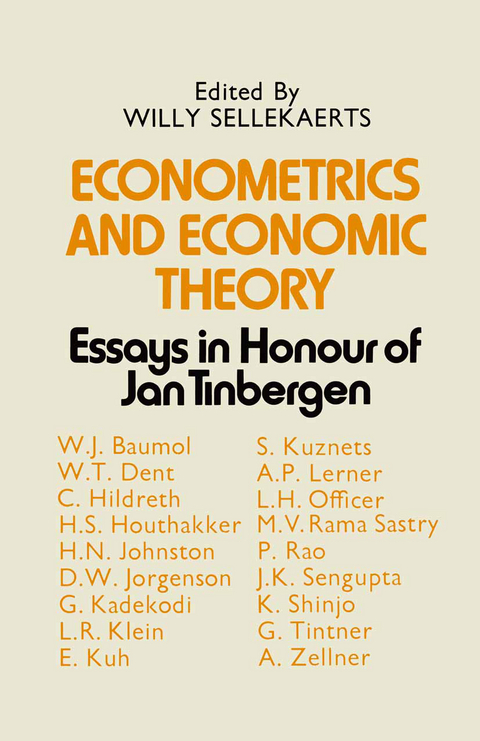 Econometrics and Economic Theory - 