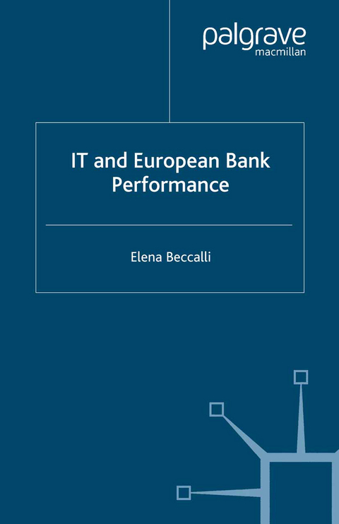 IT and European Bank Performance - E. Beccalli