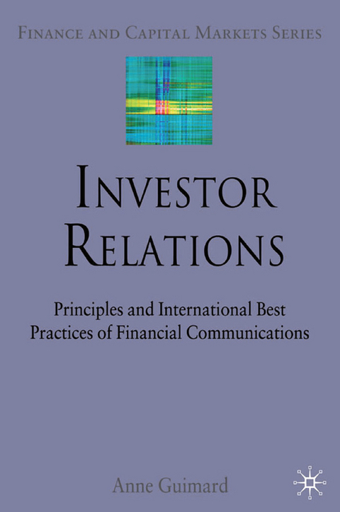 Investor Relations - A. Guimard