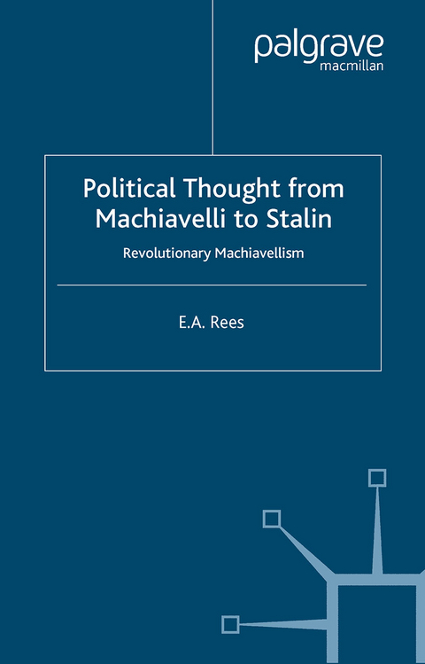 Political Thought From Machiavelli to Stalin - E. A. Rees