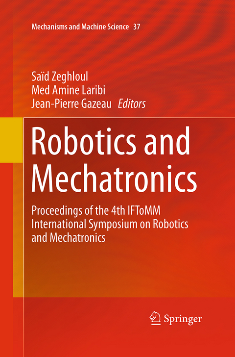 Robotics and Mechatronics - 