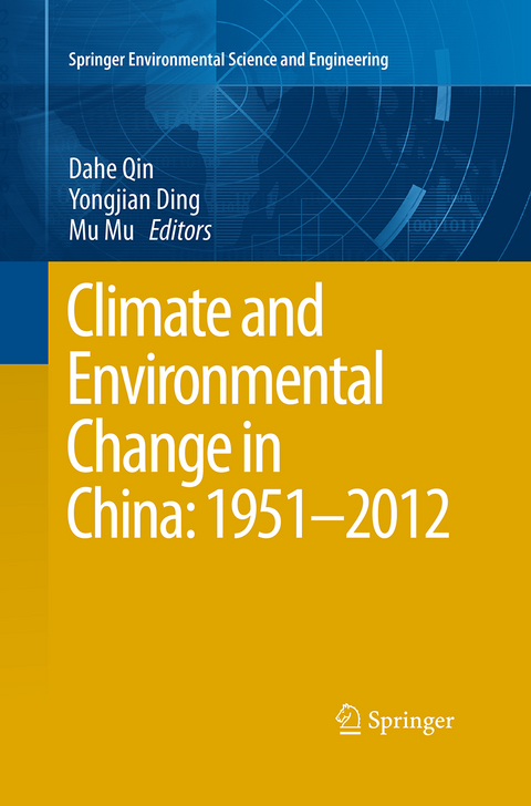 Climate and Environmental Change in China: 1951–2012 - 