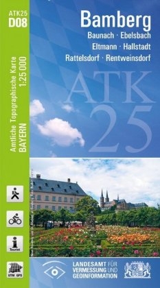 ATK25-D08 Bamberg (Amtliche Topographische Karte 1:25000) - Breitband und Vermessung Landesamt für Digitalisierung  Bayern