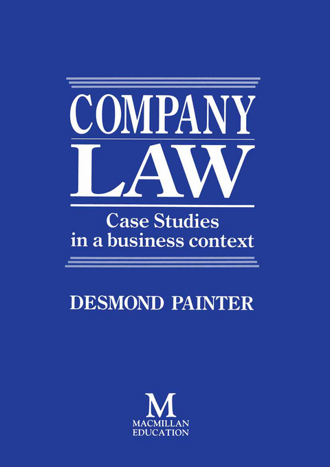 Company Law - Desmond Painter