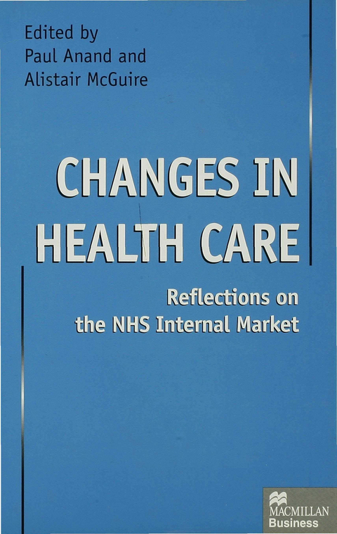 Changes in Health Care - 