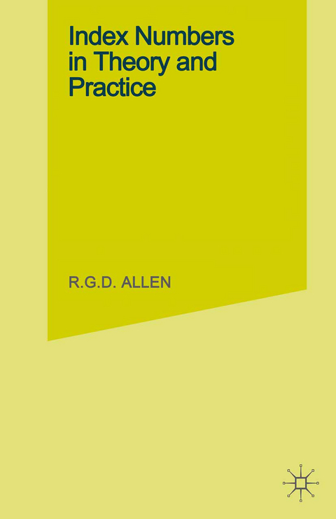 Index Numbers in Theory and Practice - R G D Allen