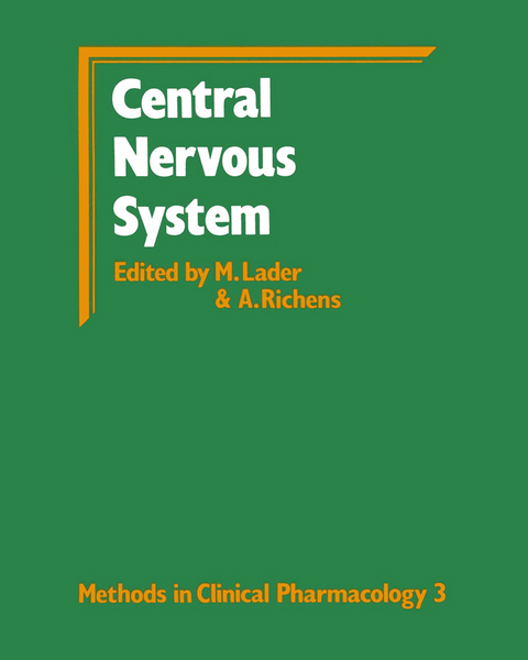 Methods in Clinical Pharmacology—Central Nervous System - 