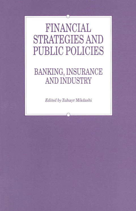 Financial Strategies and Public Policies - 