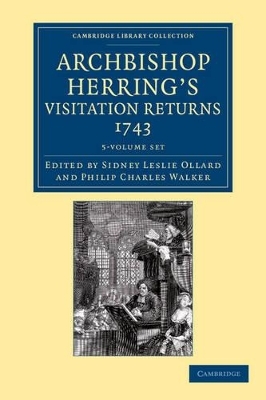 Archbishop Herring's Visitation Returns, 1743 5 Volume Set - 