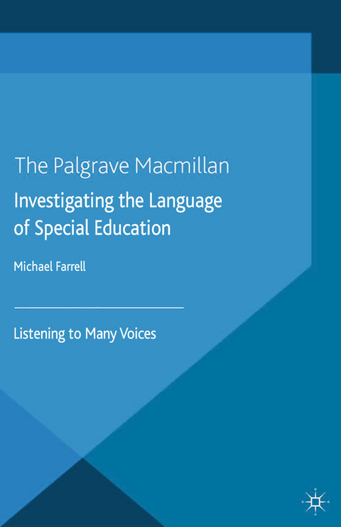 Investigating the Language of Special Education - M. Farrell