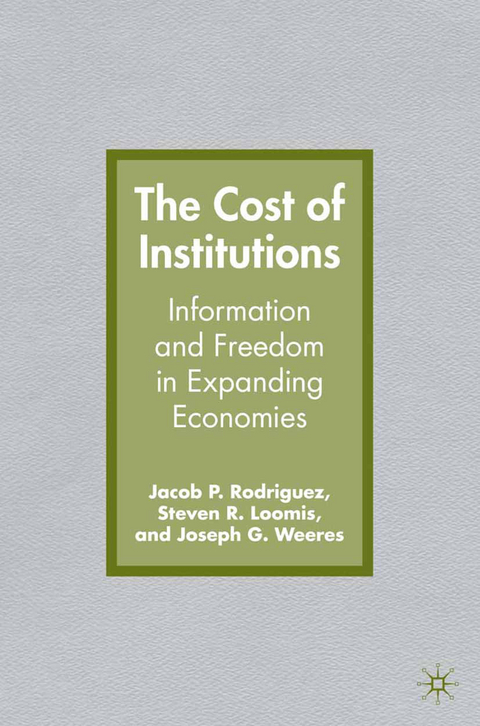 The Cost of Institutions - J. Rodriguez, S. Loomis, J. Weeres