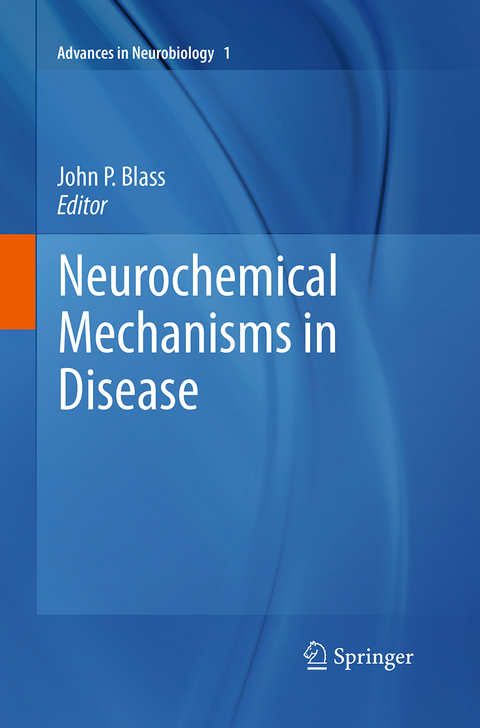 Neurochemical Mechanisms in Disease - 