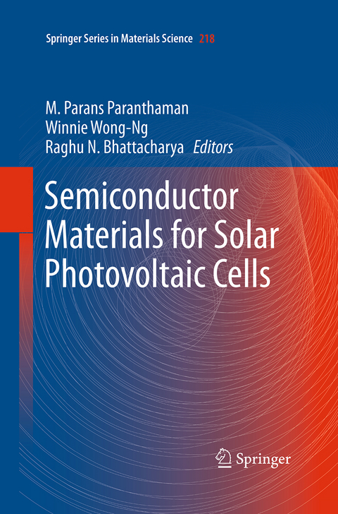 Semiconductor Materials for Solar Photovoltaic Cells - 