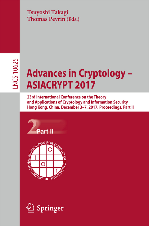 Advances in Cryptology – ASIACRYPT 2017 - 