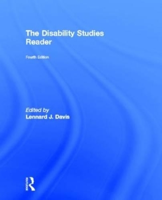 The Disability Studies Reader - 