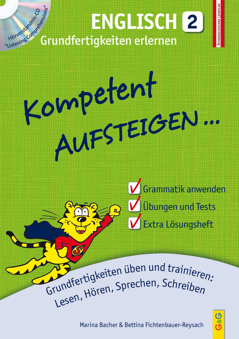 Kompetent Aufsteigen Englisch 2 - Grundfertigkeiten erlernen mit CD - Marina Bacher, Bettina Fichtenbauer-Reysach