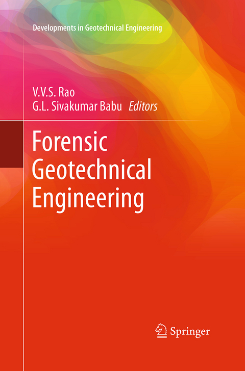 Forensic Geotechnical Engineering - 