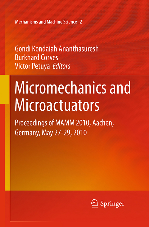 Micromechanics and Microactuators - 