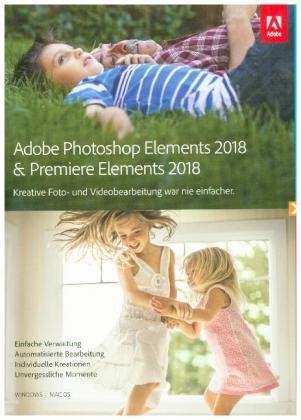 Adobe Photoshop & Premiere Elements 2018, 1 Benutzer, DVD-ROM