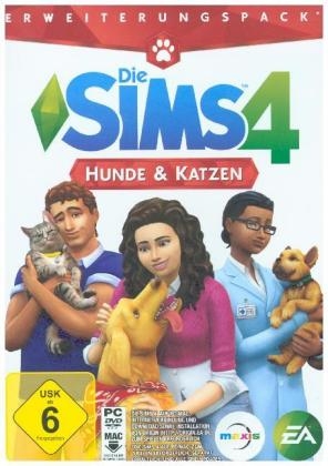 Die Sims 4 Erweiterungspack - Hunde & Katzen, 1 PC/MAC Download Code