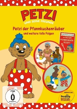 Petzi der Pfannkuchenräuber und weitere tolle Folgen, 1 DVD