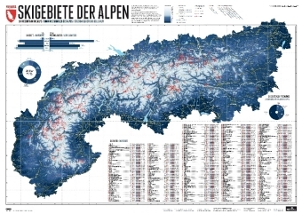275 Skigebiete der Alpen - Stefan Spiegel, Lana Bragina