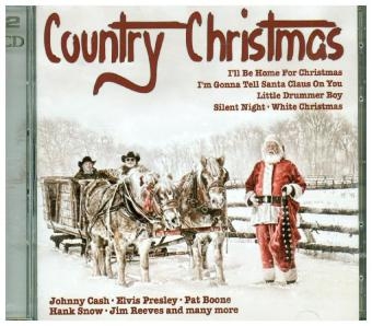 Country Christmas, 2 Audio-CD -  Various