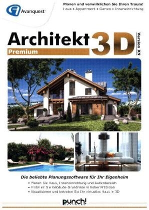 Architekt 3D X9 Premium, 1 DVD-ROM