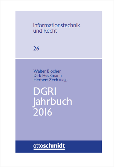 DGRI Jahrbuch 2016 - 