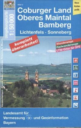 UK50-3 Coburger Land, Oberes Maintal, Bamberg - Breitband und Vermessung Landesamt für Digitalisierung  Bayern