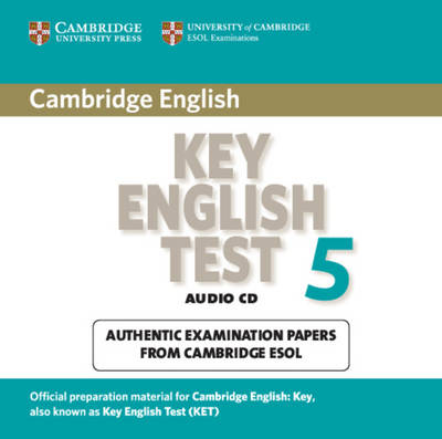 Cambridge Key English Test 5 Audio CD -  Cambridge ESOL