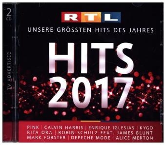 RTL Hits 2017, 2 Audio-CDs -  Various