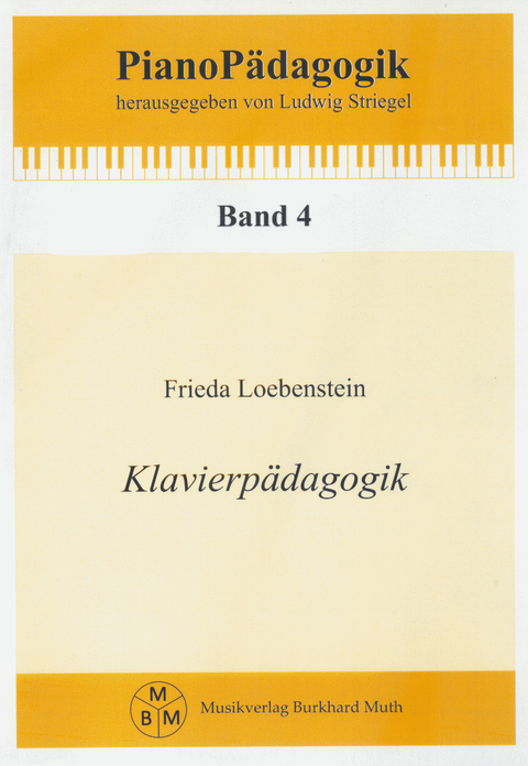 Klavierpädagogik - Frieda Loebenstein