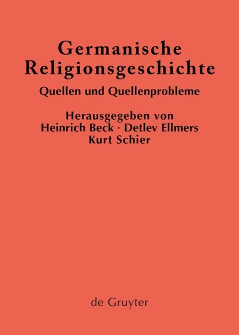 Germanische Religionsgeschichte - 