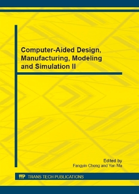 Computer-Aided Design, Manufacturing, Modeling and Simulation II - 