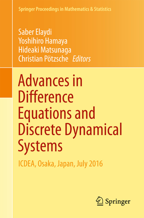 Advances in Difference Equations and Discrete Dynamical Systems - 