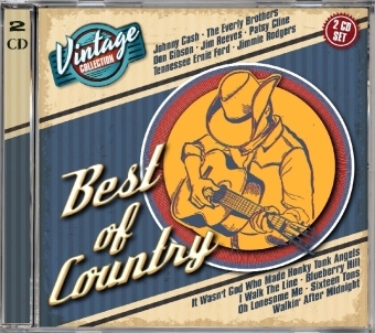 Best Of Country - Vintage Collection, 2 Audio-CDs -  Various
