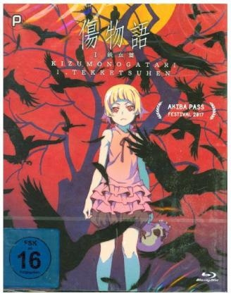 Kizumonogatari I - Blut und Eisen, 1 Blu-ray -  Various